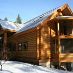 New Construction Log Home (Lazarus Log Homes), Whitefish MT